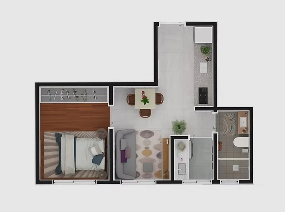 Apartamento, 2 quartos, 63 m² - Foto 8