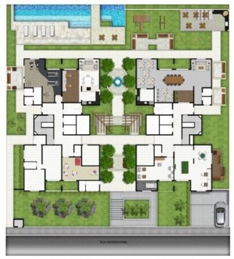 Apartamento à venda com 2 quartos, 64m² - Foto 2