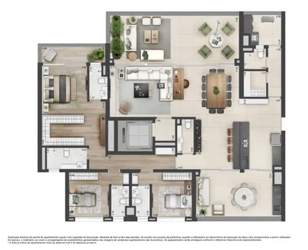 Cobertura, 4 quartos, 510 m² - Foto 2