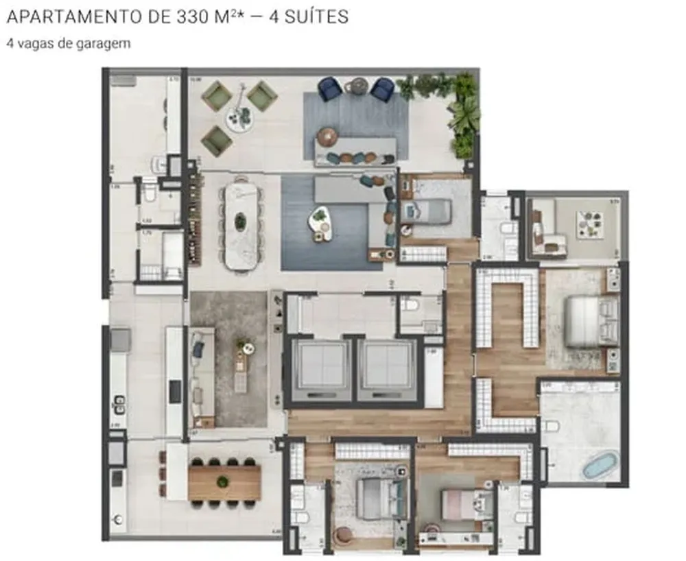 Cobertura, 4 quartos, 510 m² - Foto 8