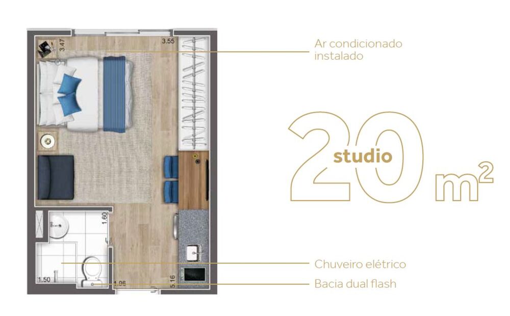 Apartamento, 3 quartos, 26 m² - Foto 17