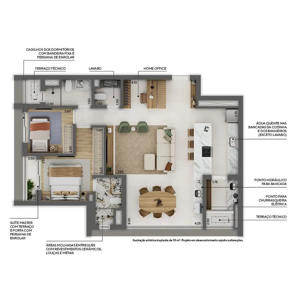 Apartamento, 2 quartos, 72 m² - Foto 7