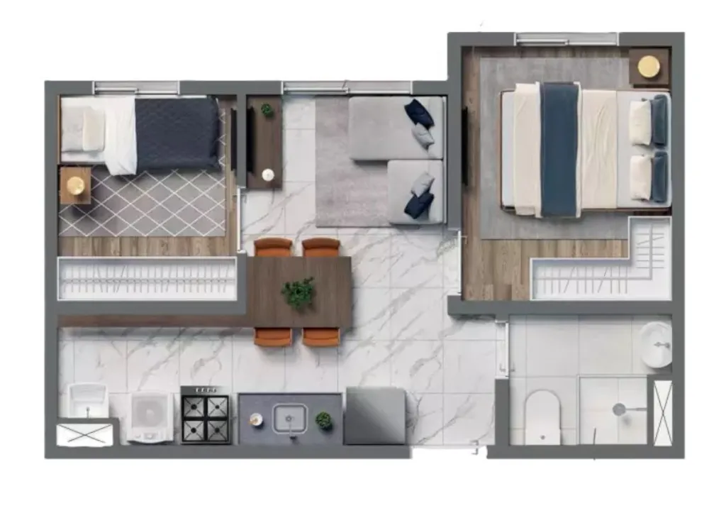 Kitnet-Studio, 28 m² - Foto 6
