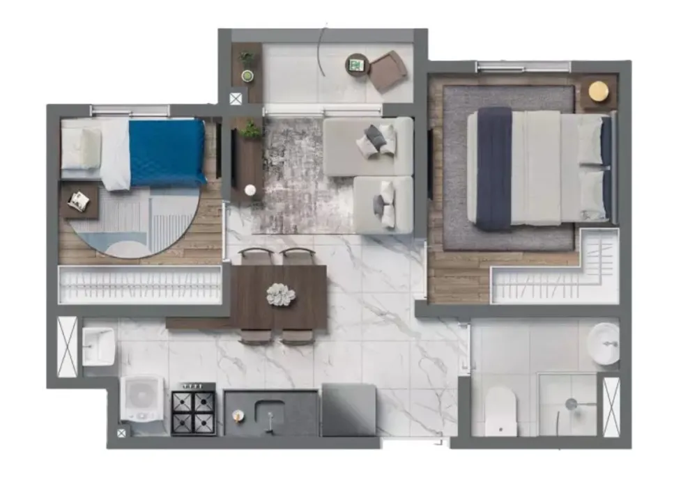 Kitnet-Studio, 28 m² - Foto 4