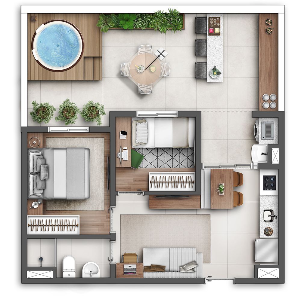Apartamento à venda com 2 quartos, 99m² - Foto 8