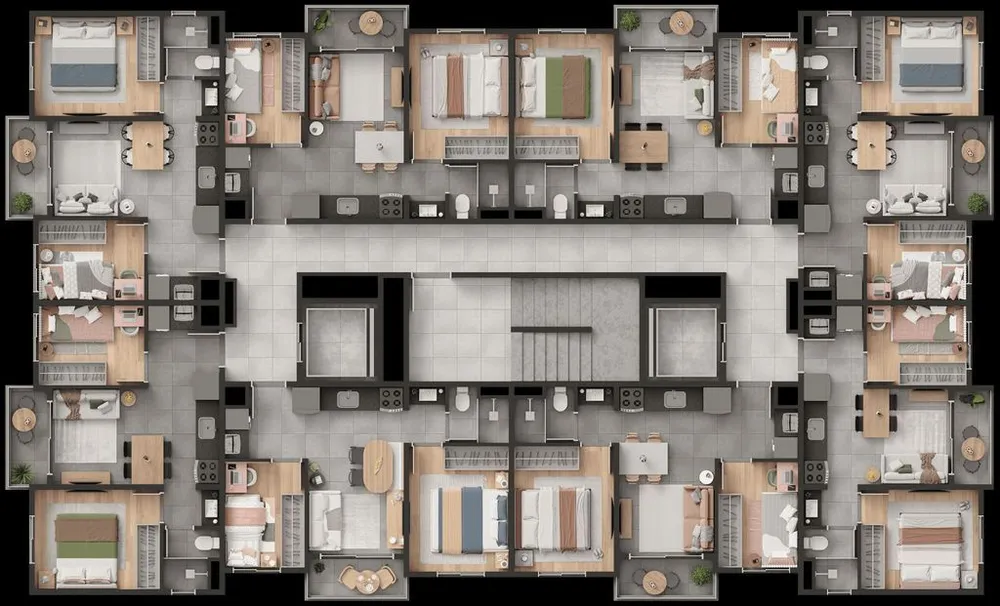 Apartamento, 2 quartos, 37 m² - Foto 6