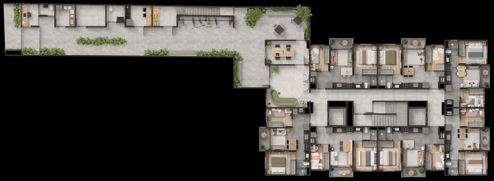 Apartamento, 2 quartos, 37 m² - Foto 1