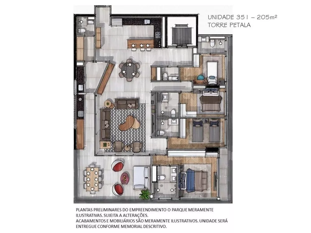 Apartamento, 4 quartos, 197 m² - Foto 38