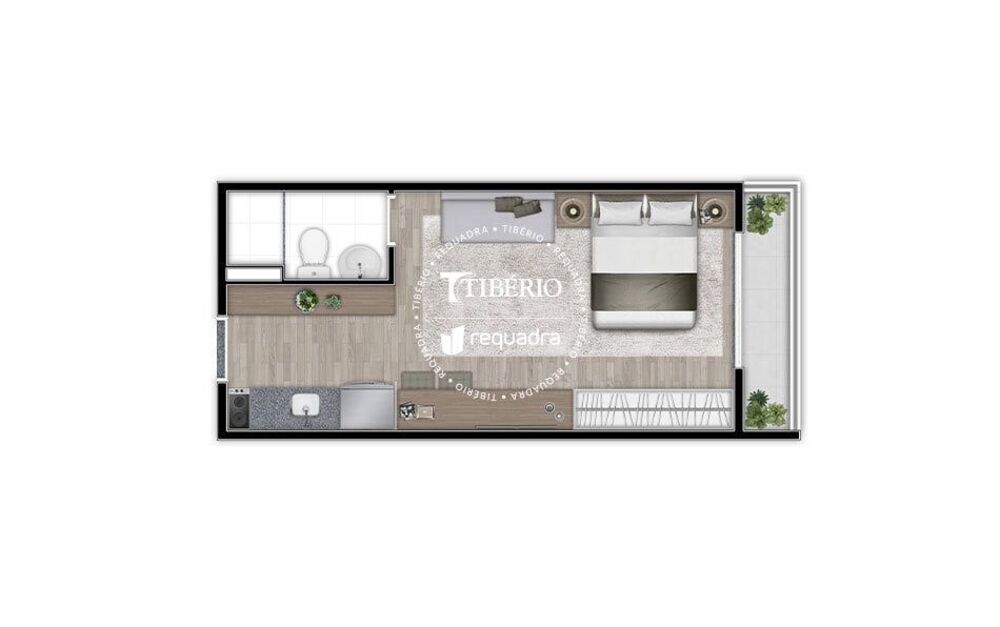 Kitnet-Studio, 27 m² - Foto 6