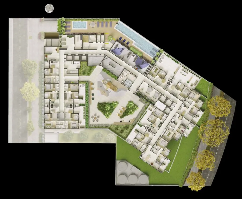 Apartamento, 2 quartos, 52 m² - Foto 2