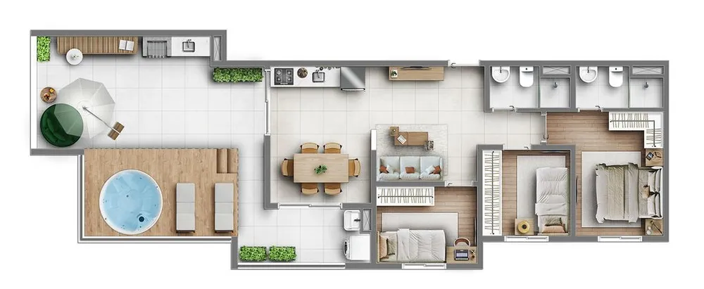 Apartamento, 2 quartos, 41 m² - Foto 8