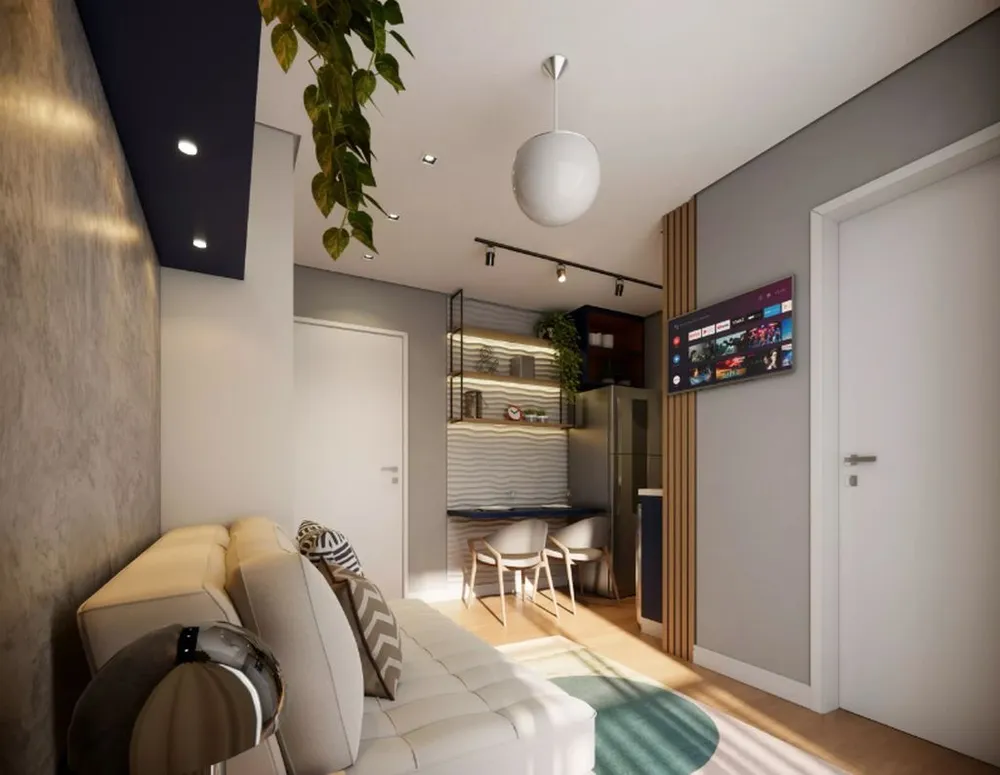 Apartamento, 1 quarto, 27 m² - Foto 2