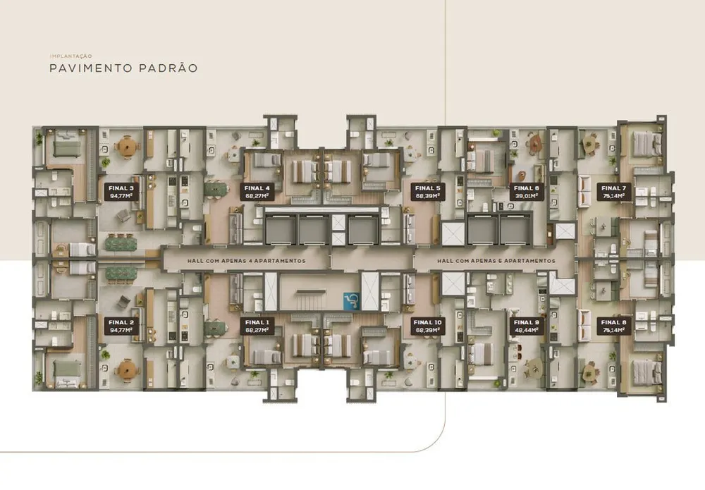 Apartamento, 2 quartos, 68 m² - Foto 5