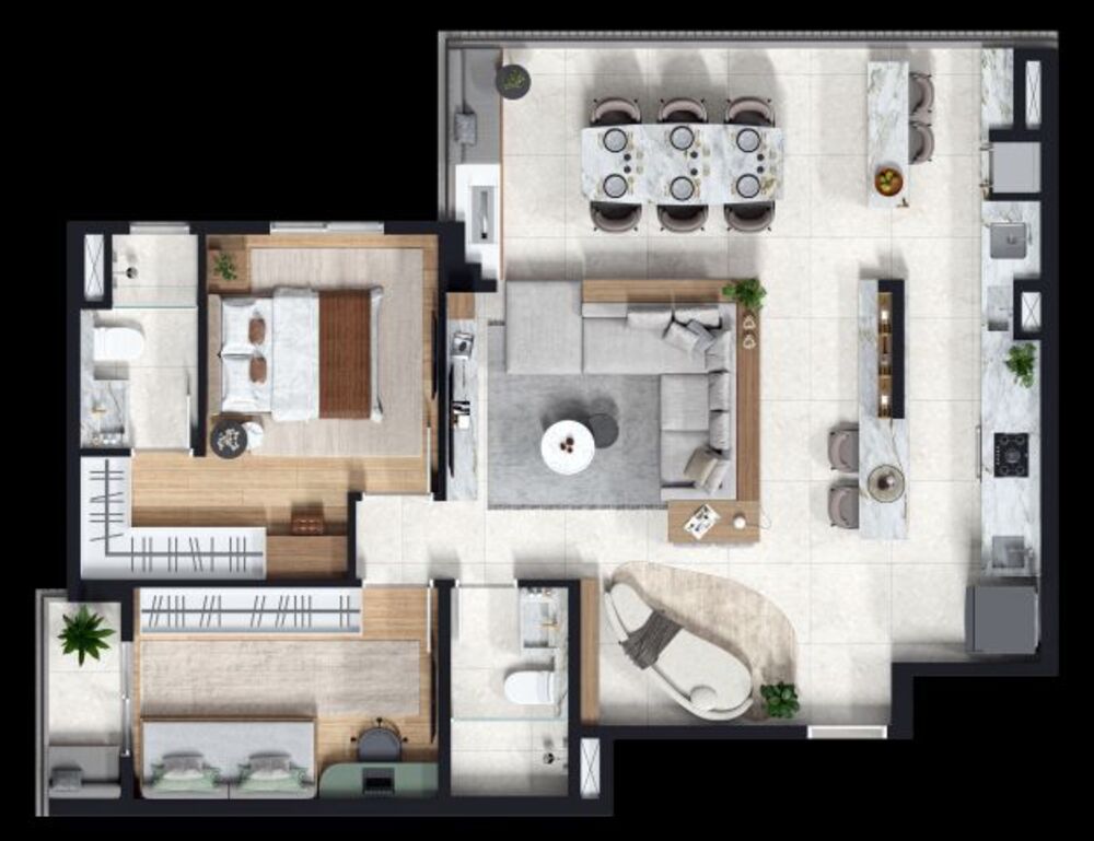 Apartamento, 3 quartos, 82 m² - Foto 21