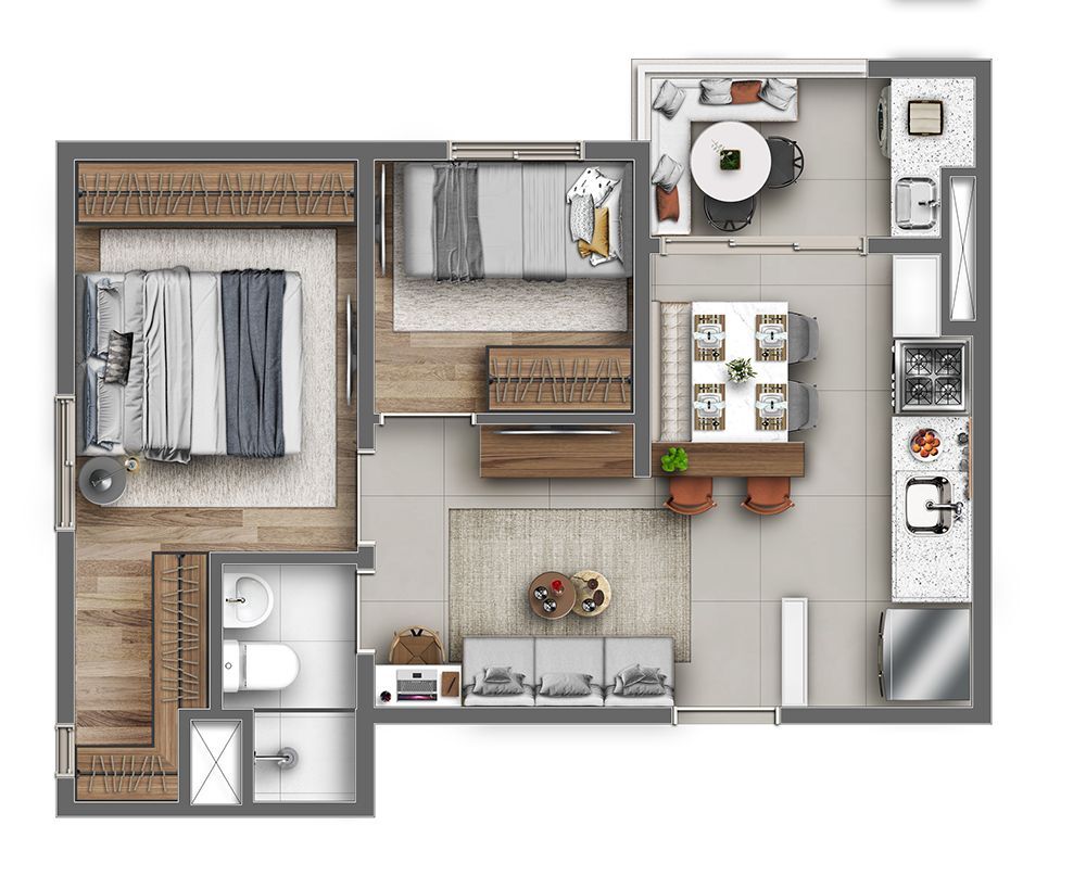 Apartamento, 2 quartos, 78 m² - Foto 16