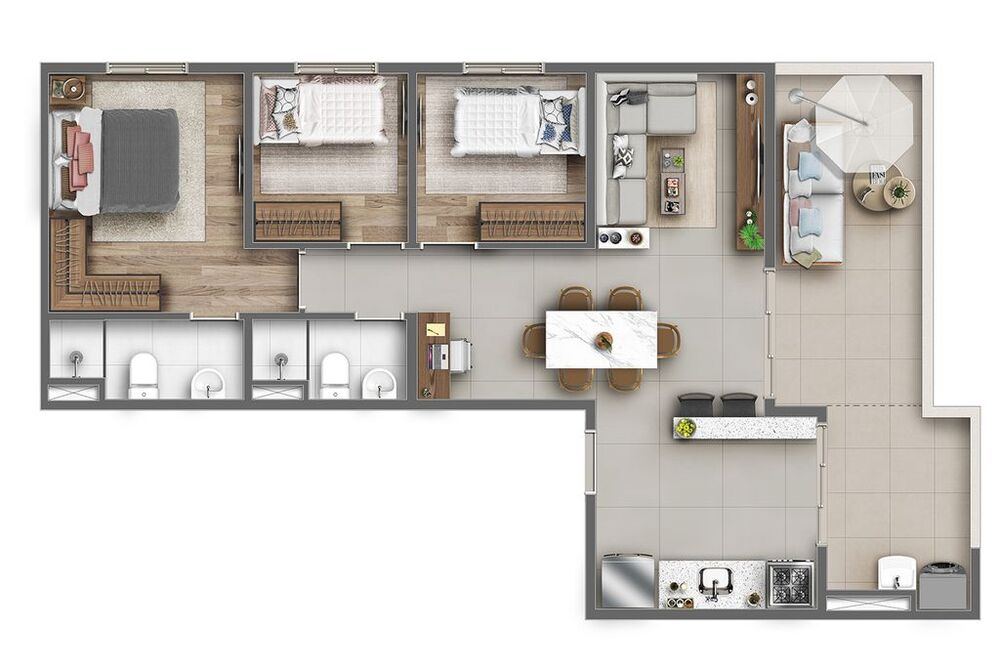 Apartamento, 2 quartos, 78 m² - Foto 5