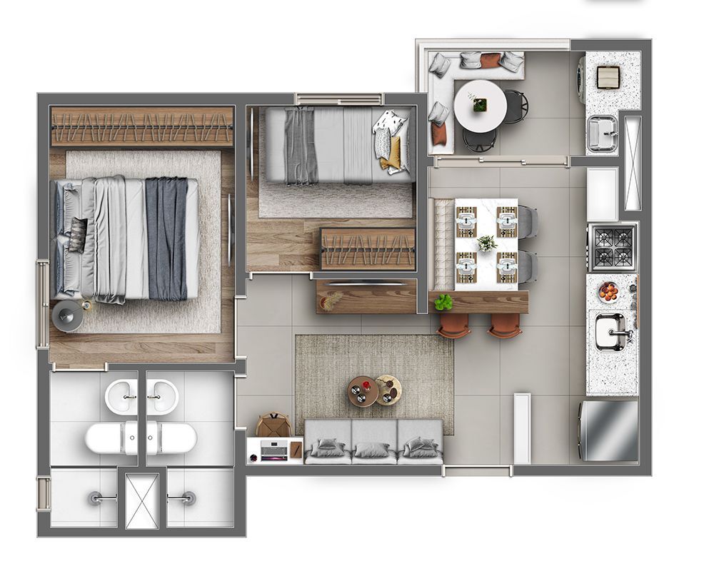 Apartamento, 2 quartos, 78 m² - Foto 12
