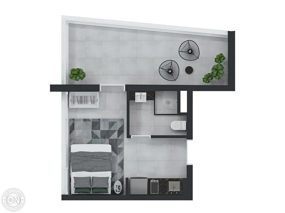 Kitnet-Studio, 17 m² - Foto 5