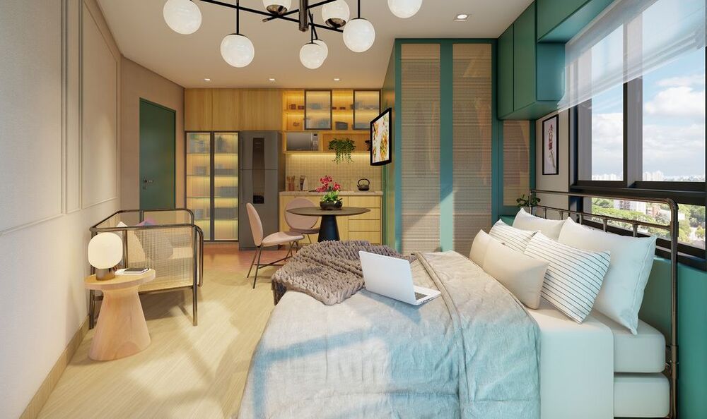 Kitnet-Studio, 34 m² - Foto 2