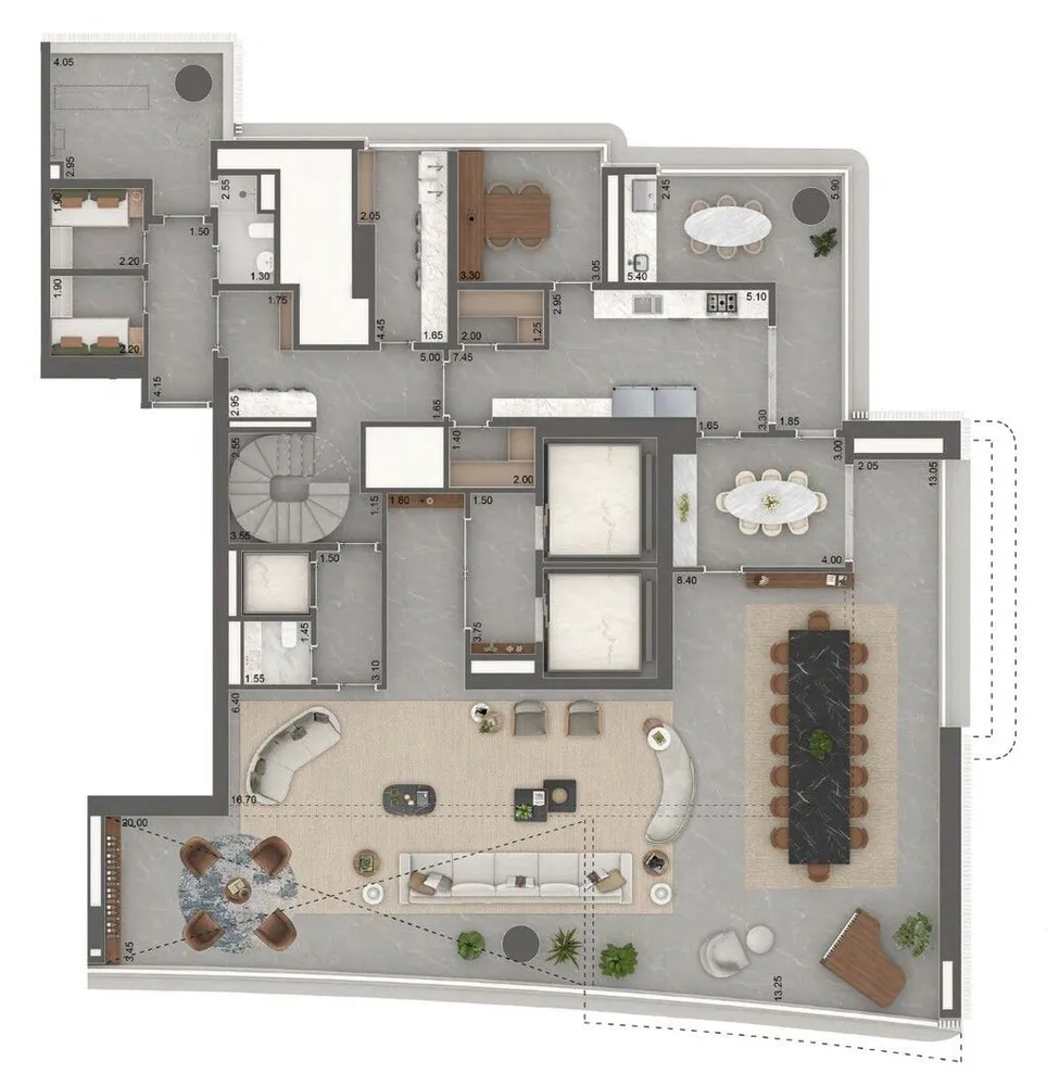 Apartamento, 4 quartos, 811 m² - Foto 12