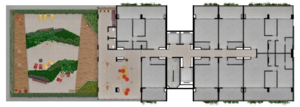 Apartamento, 1 quarto, 106 m² - Foto 3
