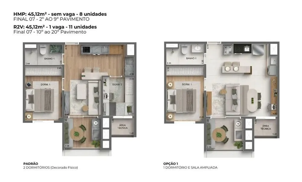 Apartamento, 2 quartos, 69 m² - Foto 4