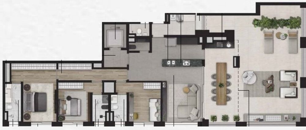 Apartamento, 2 quartos, 195 m² - Foto 17