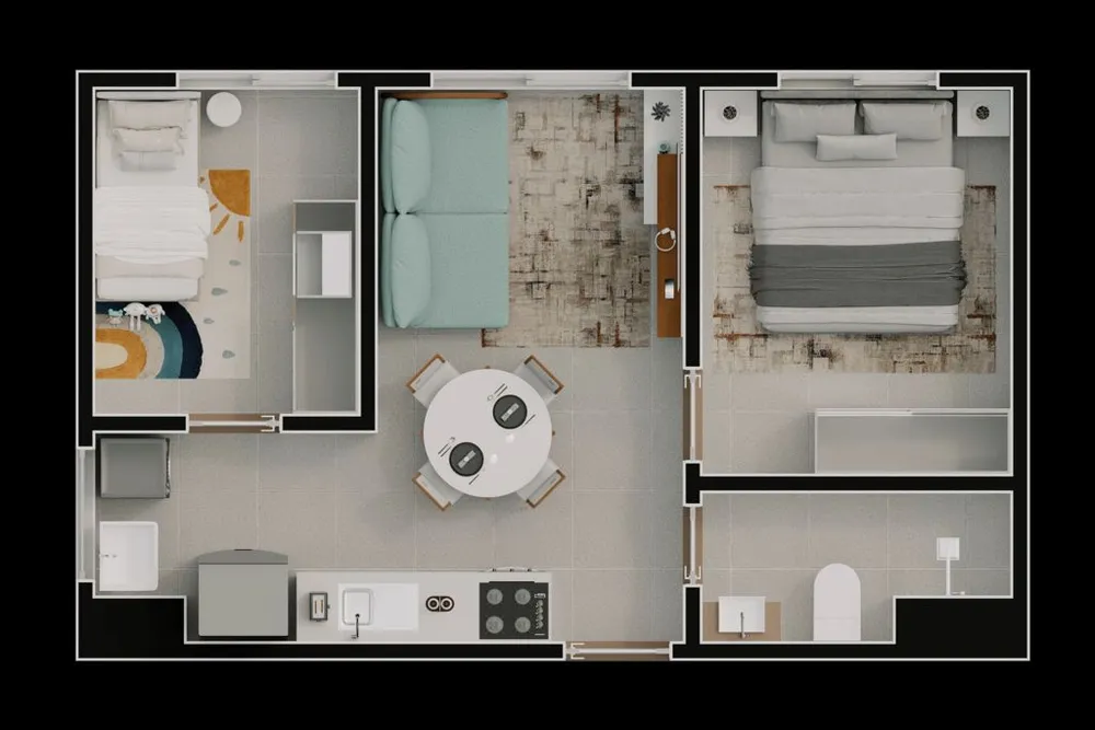 Apartamento, 2 quartos, 32 m² - Foto 8