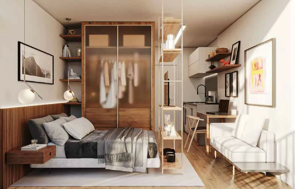 Kitnet-Studio, 27 m² - Foto 2
