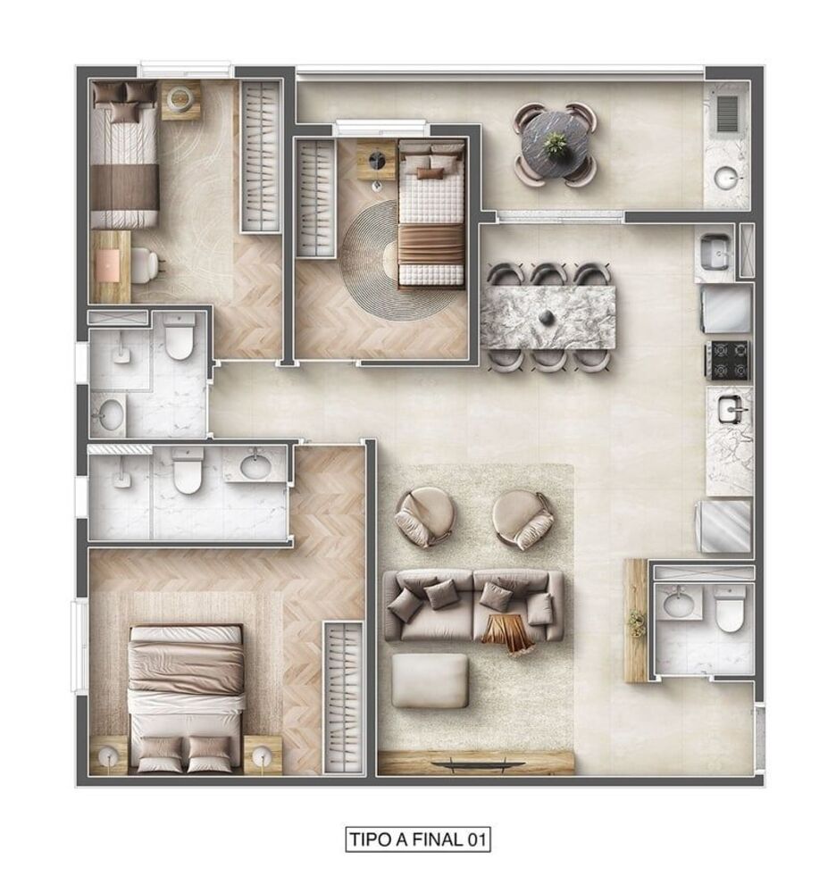 Apartamento à venda com 3 quartos, 105m² - Foto 22