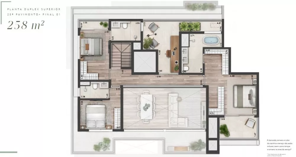 Cobertura, 3 quartos, 255 m² - Foto 18