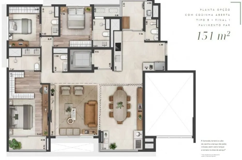 Cobertura, 3 quartos, 255 m² - Foto 21