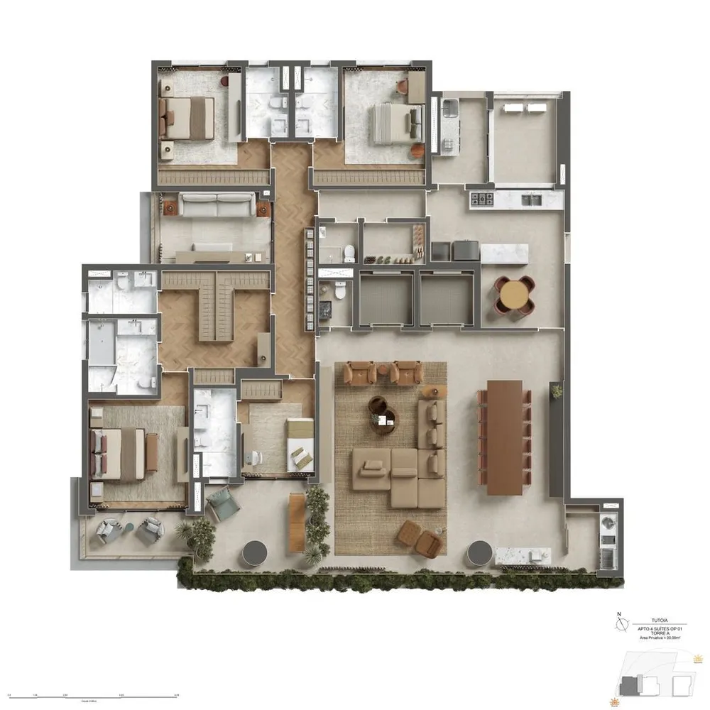 Apartamento, 300 m² - Foto 2