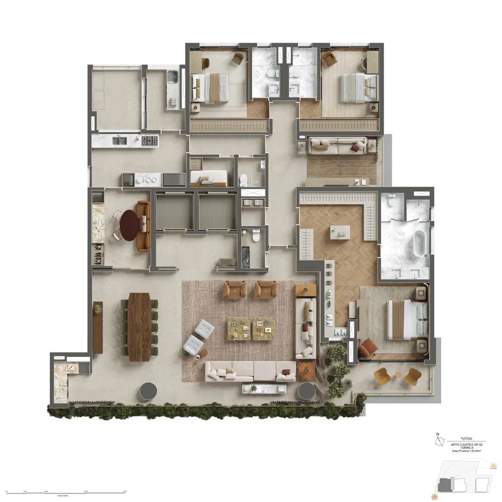 Apartamento, 300 m² - Foto 1