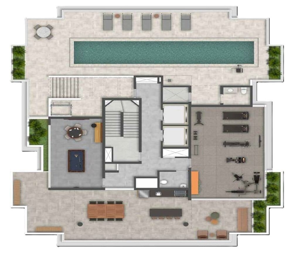Apartamento, 3 quartos, 69 m² - Foto 4