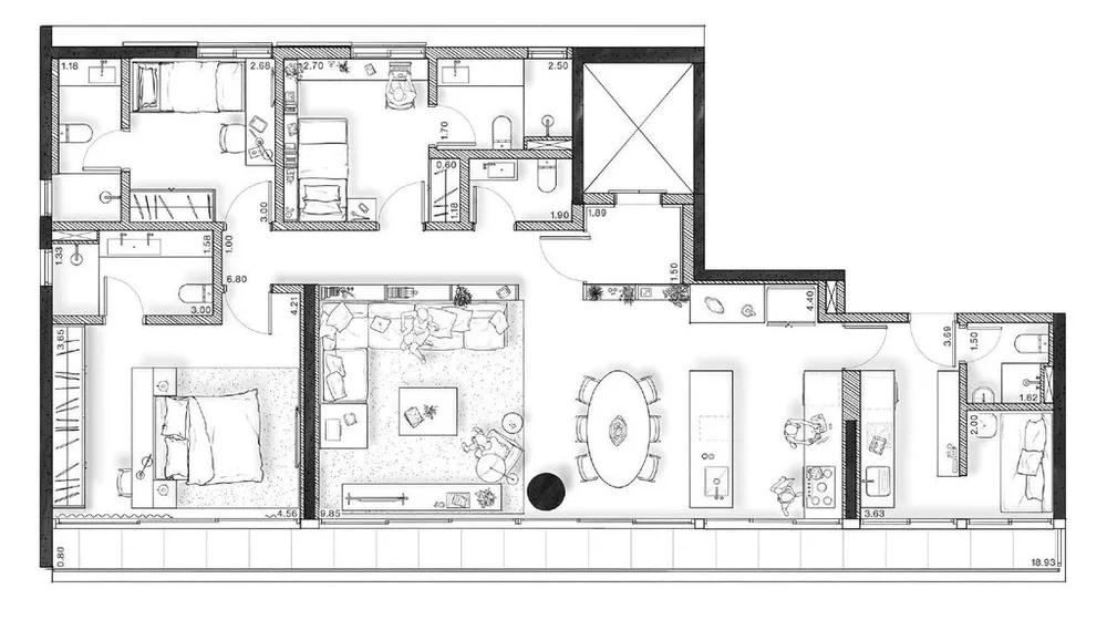 Apartamento à venda com 2 quartos, 148m² - Foto 1