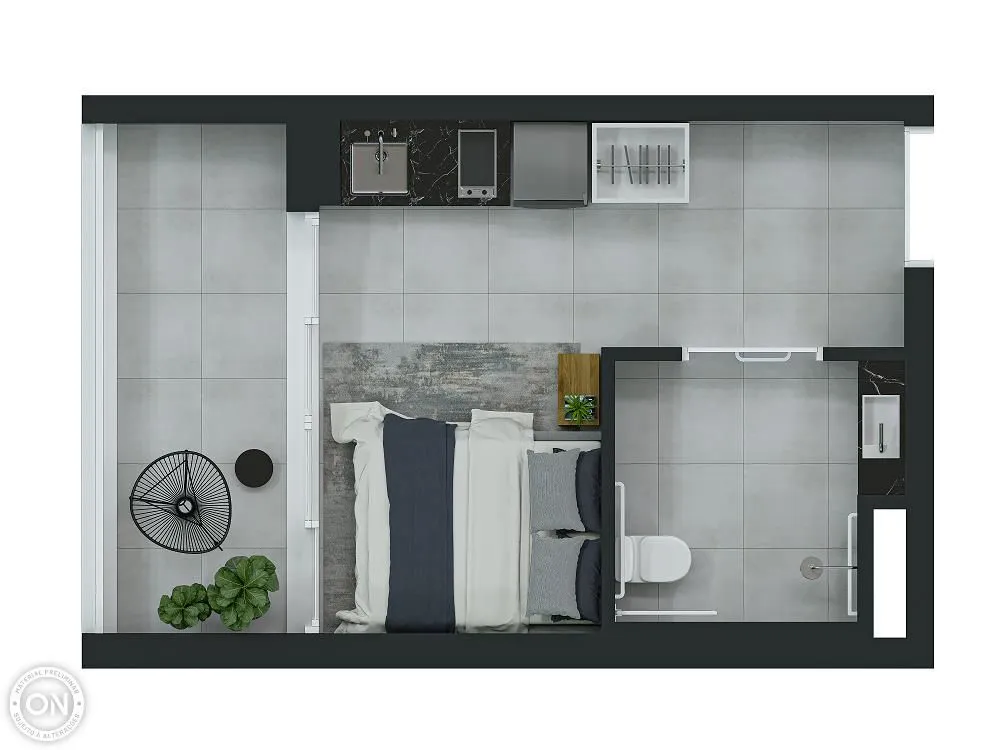 Kitnet-Studio, 22 m² - Foto 8