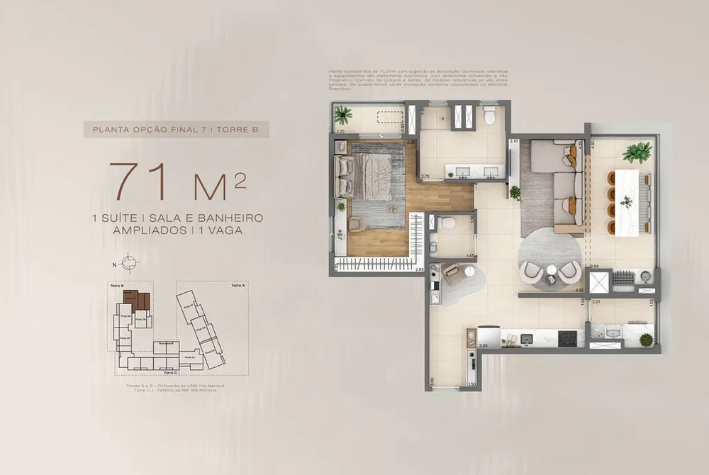 Apartamento, 3 quartos, 82 m² - Foto 8