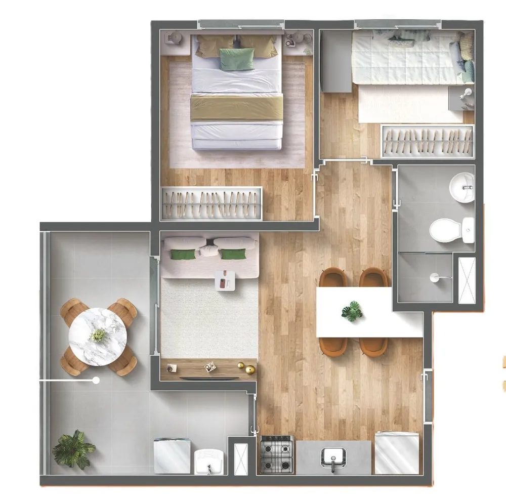 Apartamento, 1 quarto, 26 m² - Foto 8