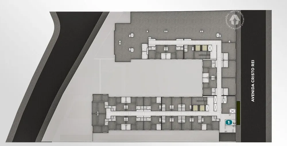 Kitnet-Studio, 16 m² - Foto 12