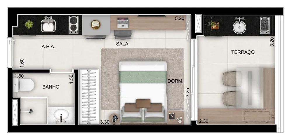 Apartamento, 2 quartos, 65 m² - Foto 7