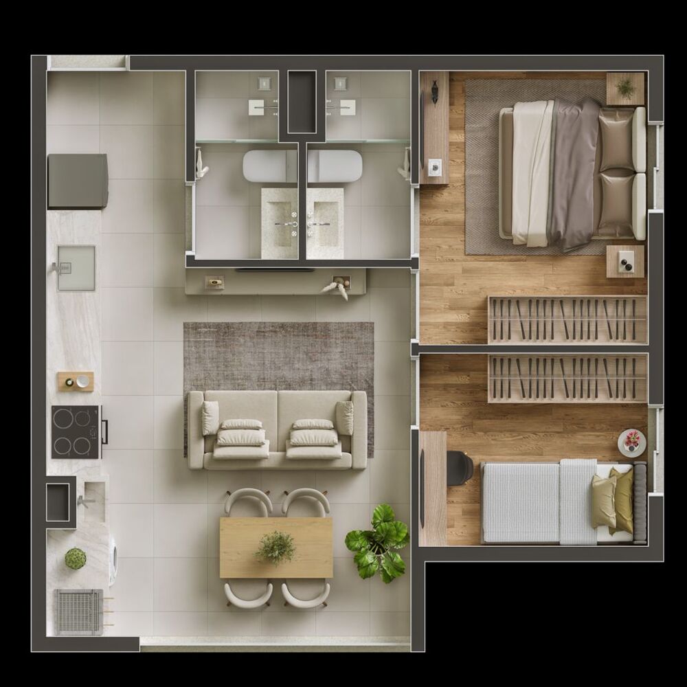 Apartamento, 2 quartos, 38 m² - Foto 11