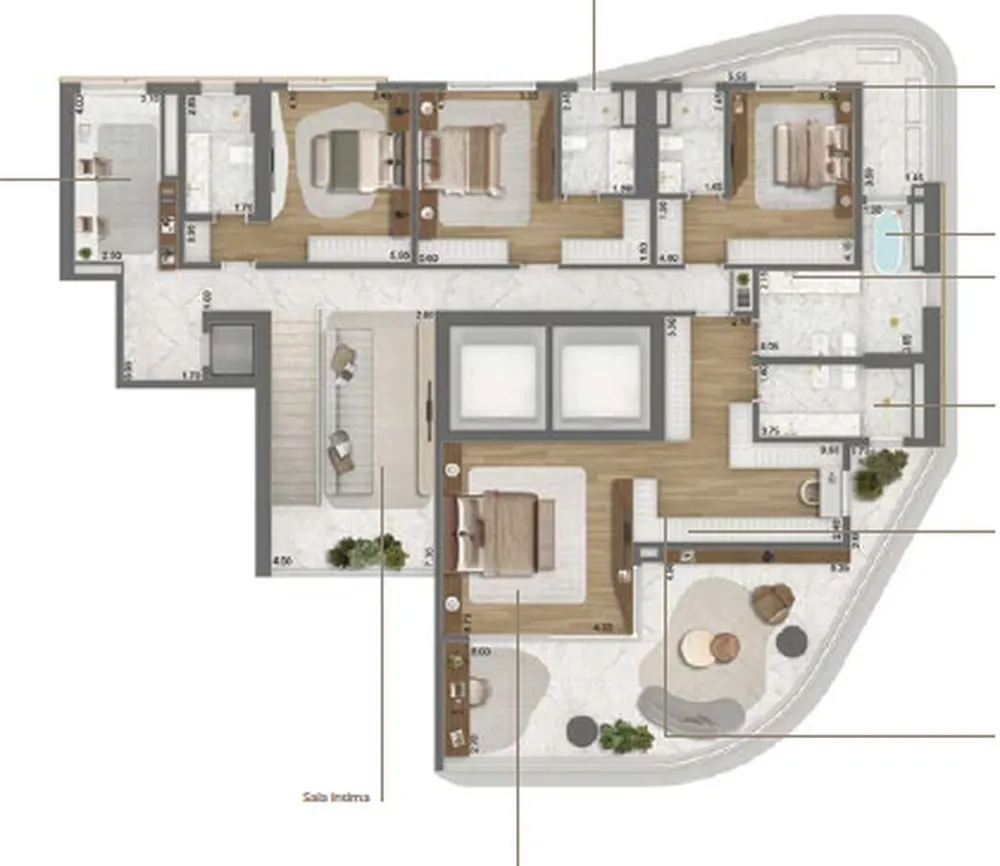 Apartamento, 4 quartos, 400 m² - Foto 8