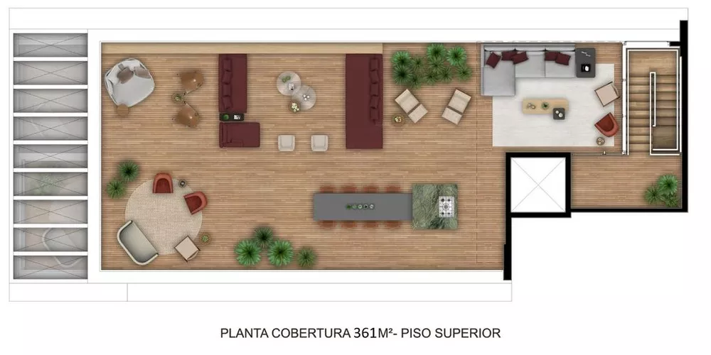 Apartamento à venda com 3 quartos, 145m² - Foto 4