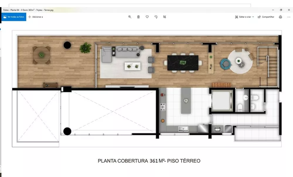 Apartamento à venda com 3 quartos, 145m² - Foto 2