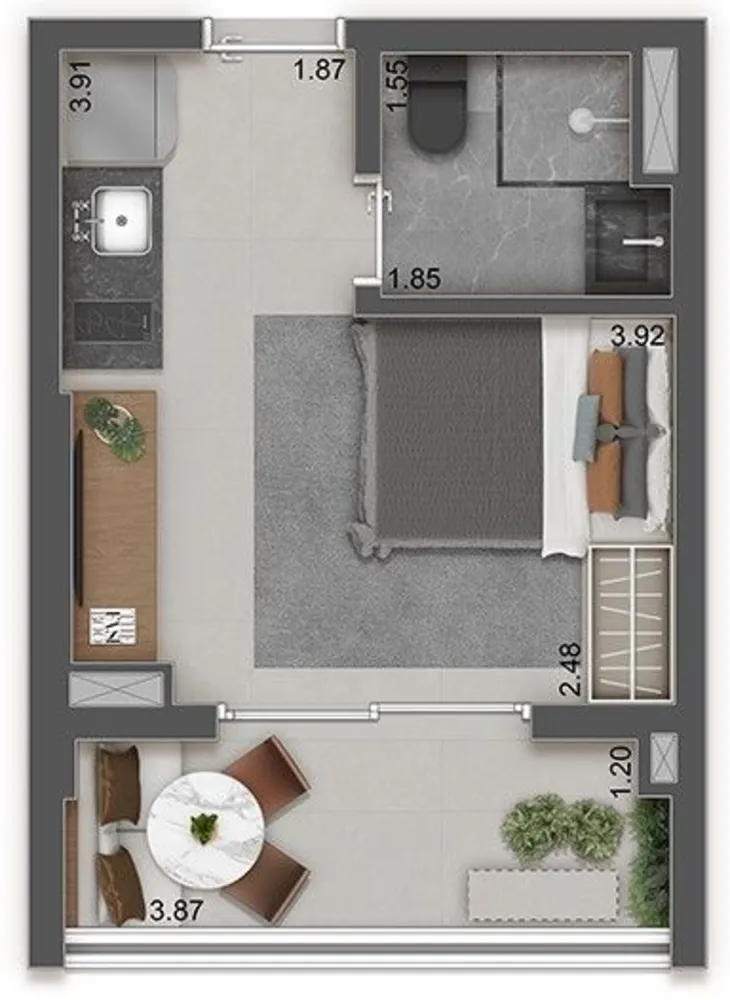 Apartamento, 3 quartos, 82 m² - Foto 7