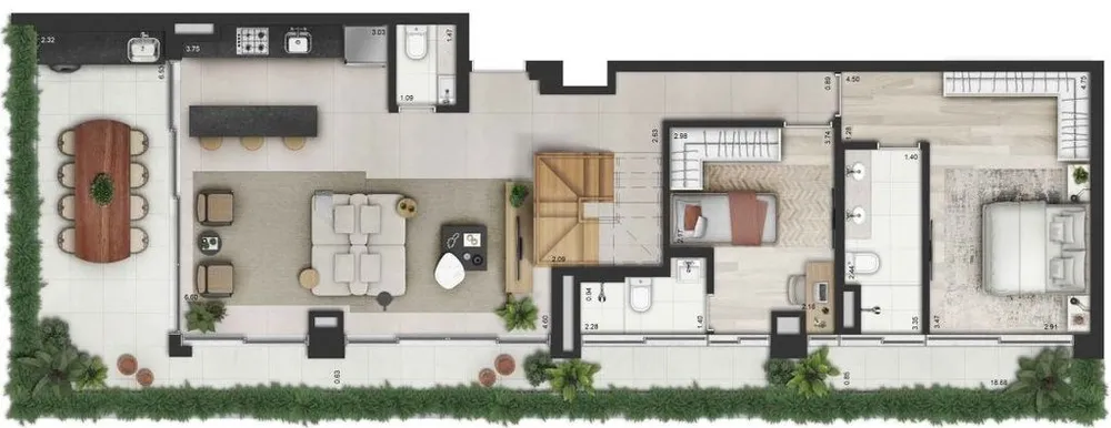 Apartamento, 2 quartos, 63 m² - Foto 9