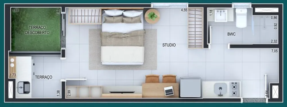 Apartamento, 3 quartos, 83 m² - Foto 5