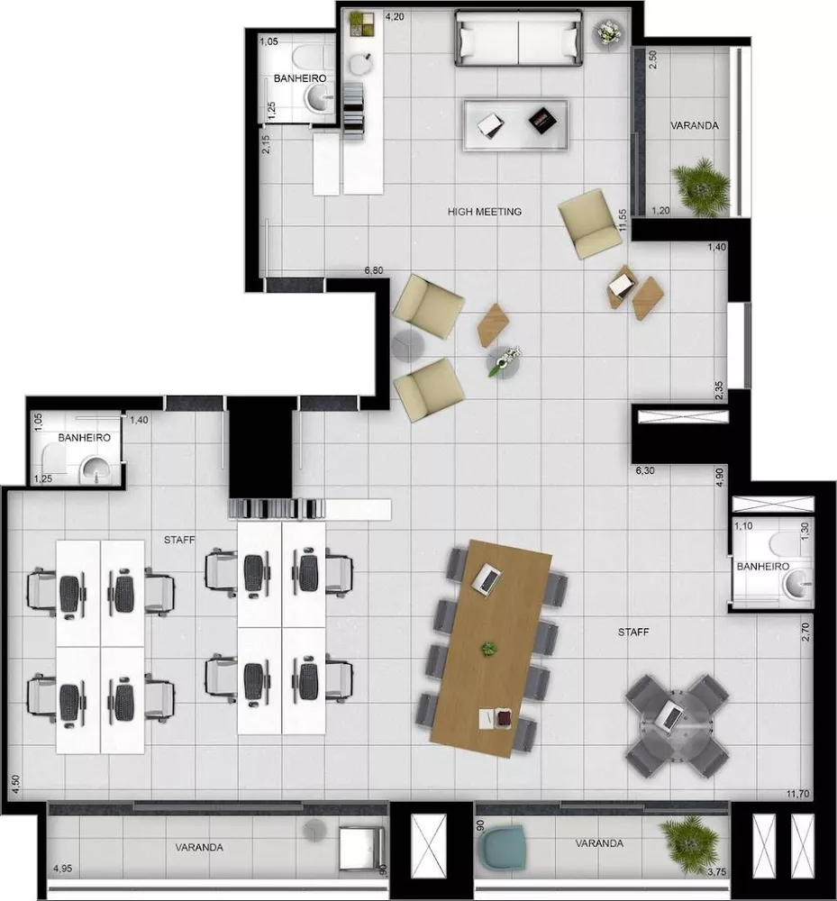 Sala-Conjunto, 40 m² - Foto 11