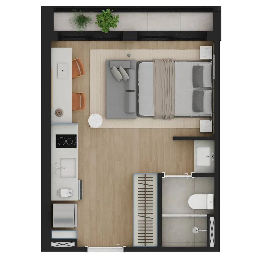 Apartamento, 2 quartos, 81 m² - Foto 1